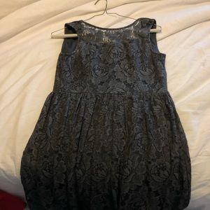 Women’s Gray Lace Dress